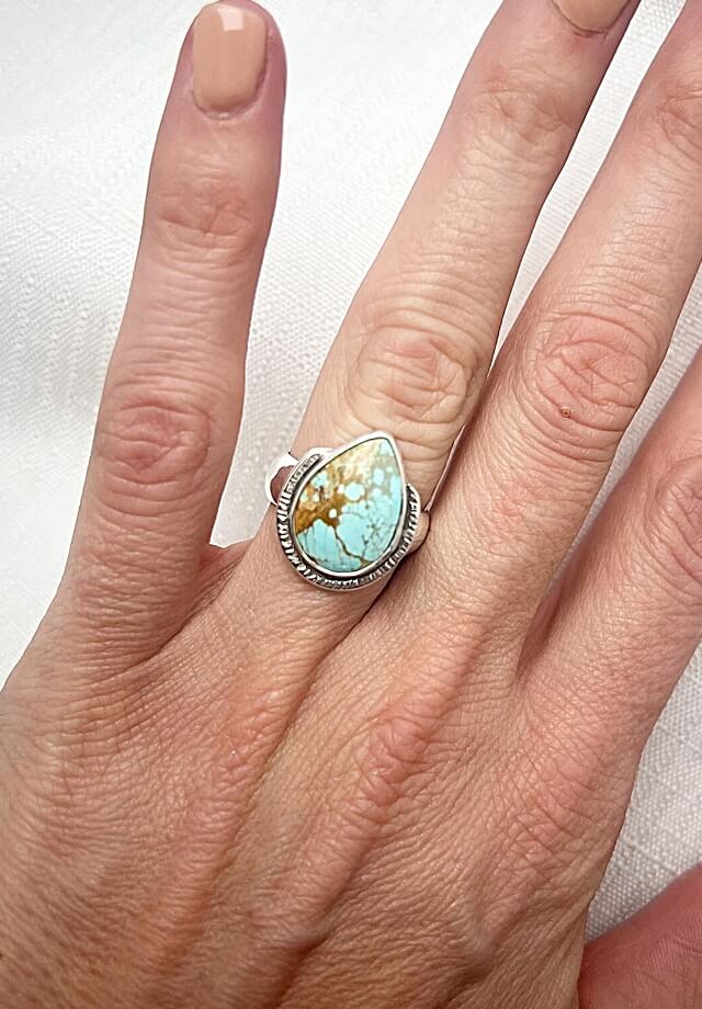 Amaroo Turquoise Ring Size 7