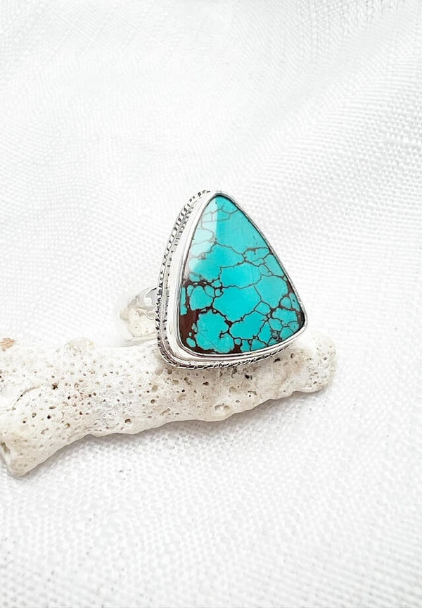 Bisbee Turquoise Ring Size 10