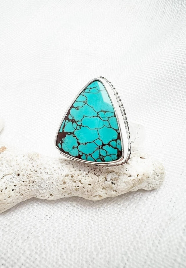 Bisbee Turquoise Ring Size 10