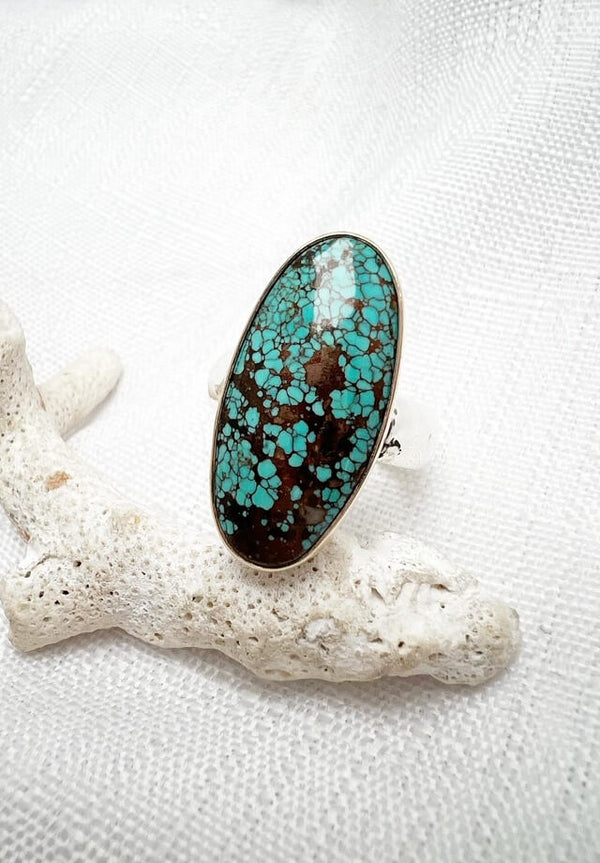 Bisbee Turquoise Ring Size 9