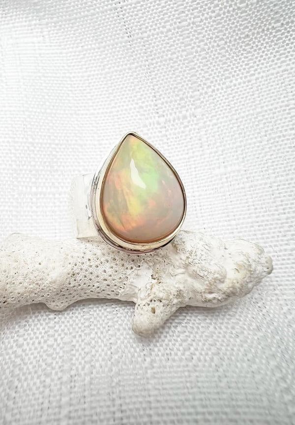 Ethiopian Opal Ring Size 7.5
