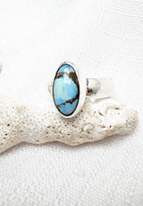 Golden Hills Turquoise Ring Size 9