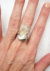 Mother Of Pearl Ring Size 9