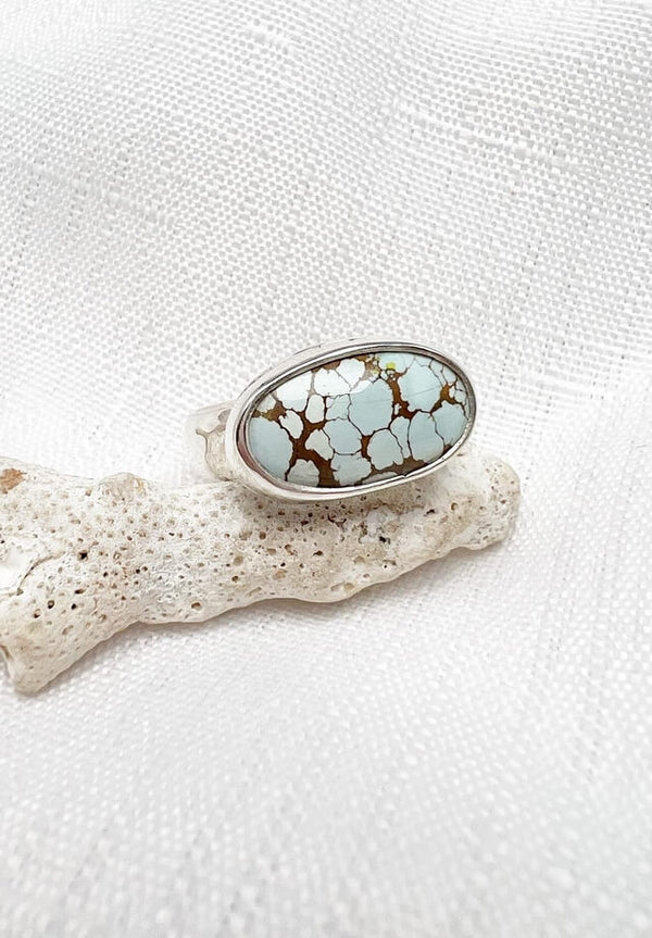 Sand Hill Turquoise Ring Size 9