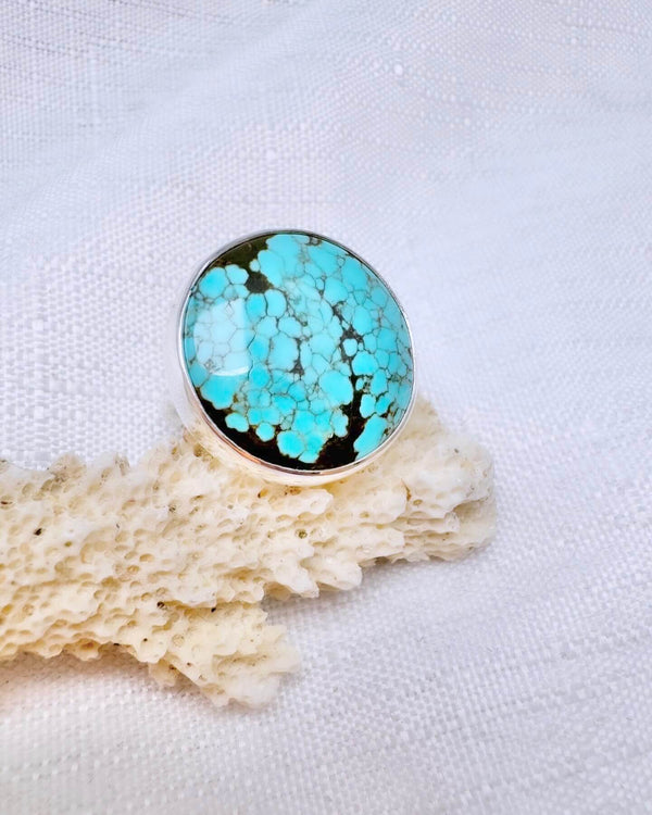 #8 Turquoise Ring Size 8