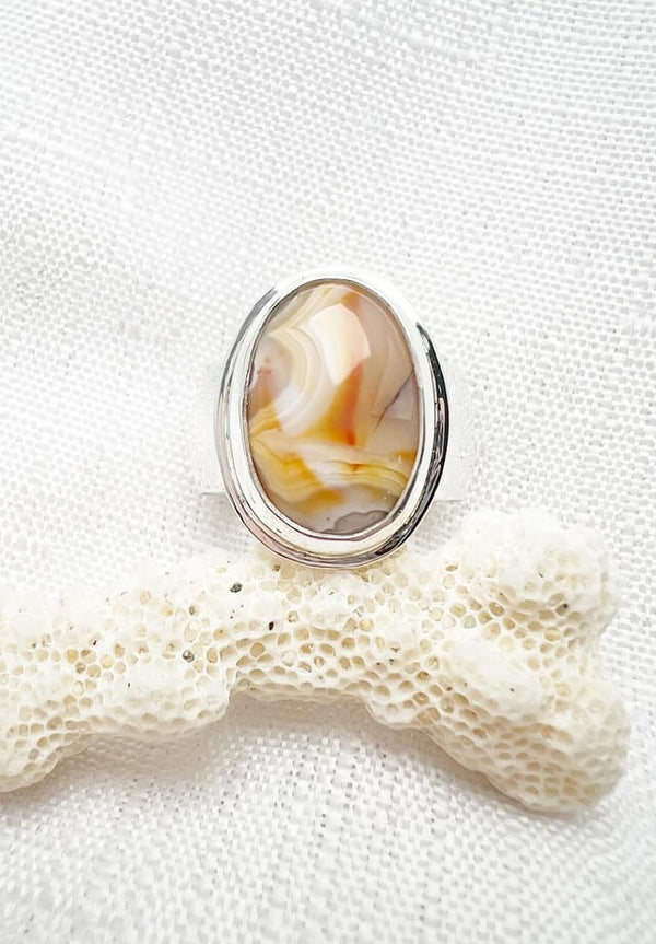 Rincon Agate Ring Size 10