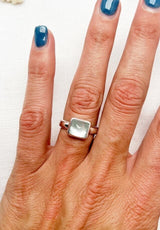 Aquamarine Ring Size 8