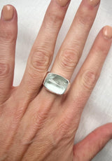 Aquamarine Ring Size 10
