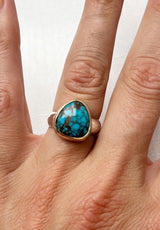Bisbee Turquoise Ring Size 8