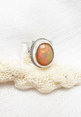 Ethiopian Opal Ring Size 6