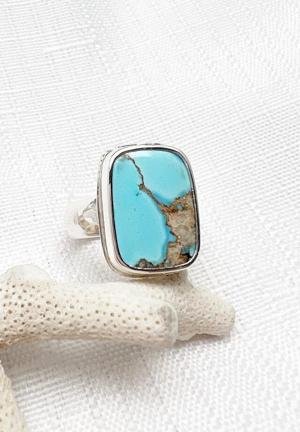 Golden Hills Turquoise Ring Size 8