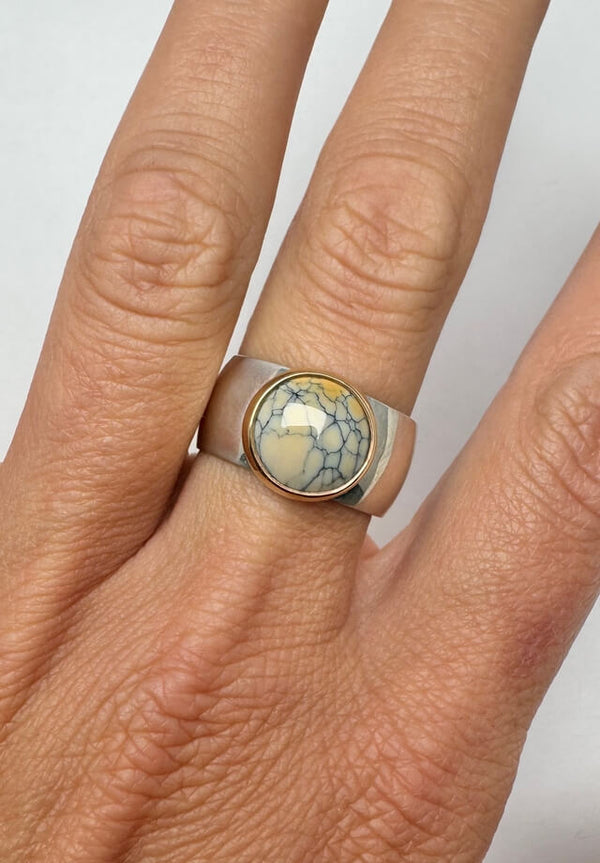 Ivory Creek Variscite Ring Size 10