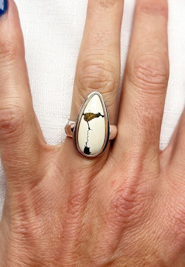 Ivory Creek Variscite Ring Size 7 – Bobbie Marie Jewelry