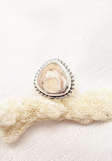 Mexican Fire Opal Ring Size 7.25