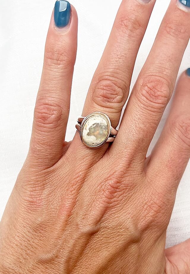 Mexica Opal Ring Size 7.5