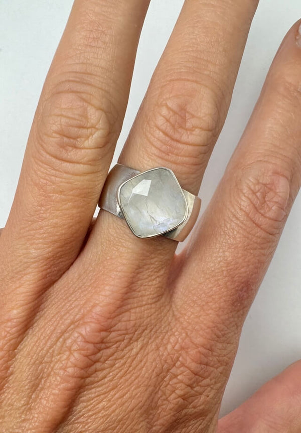 Moonstone Ring Size 10