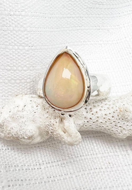 Ethiopian Opal Ring Size 6