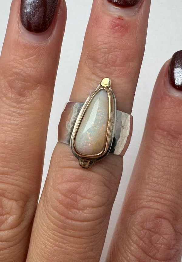 Boulder Opal Ring Size 6