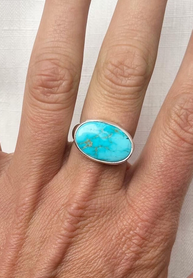 Sierra Bella Turquoise Ring Size 8