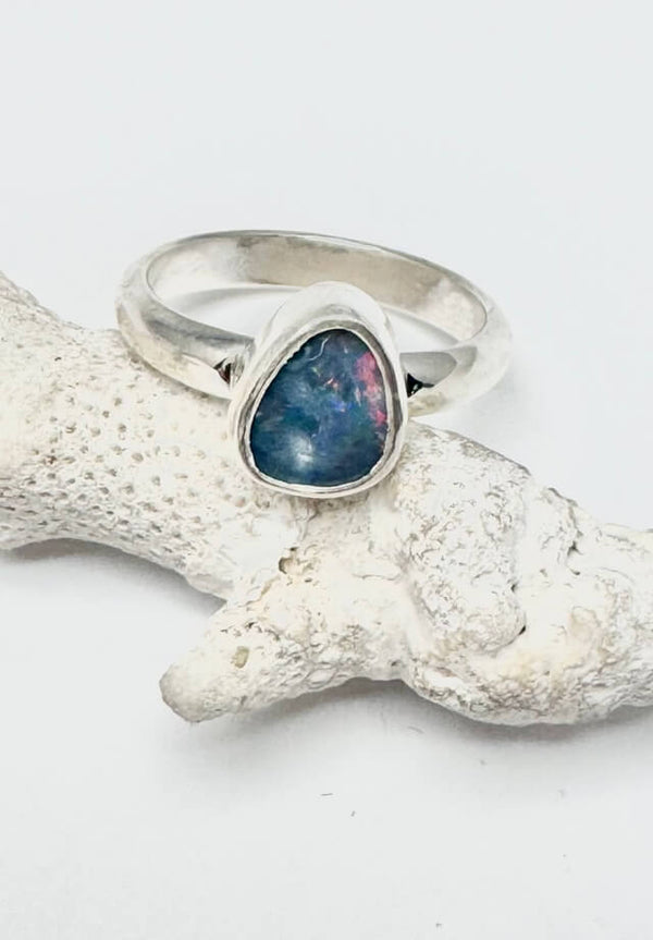 Australian Opal Ring Size 7