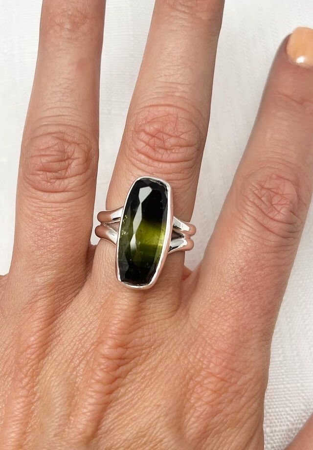 Tourmaline Ring Size 8.75