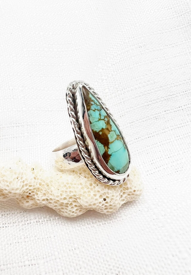 # 8 Turquoise Ring Size 9.5