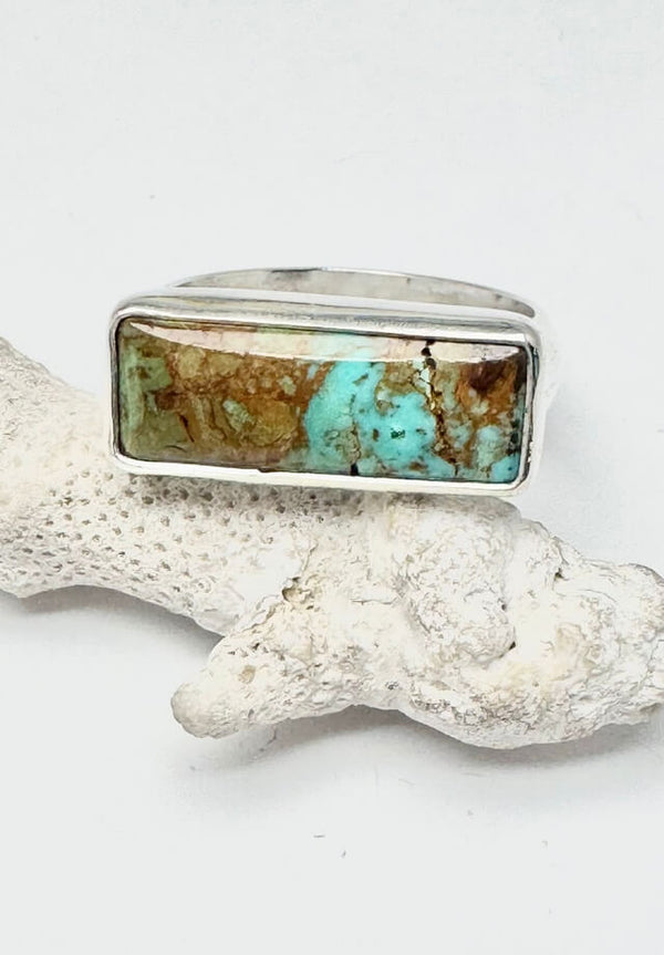 Royston Turquoise Ring Size 9