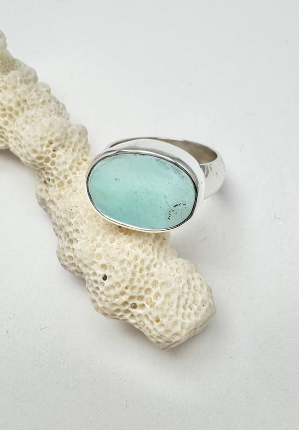 Hachita Turquoise Ring Size 7