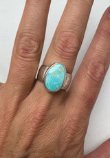 Royston Turquoise Ring Size 10