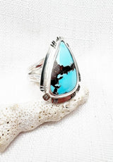 Golden Hills Turquoise Ring Size 8