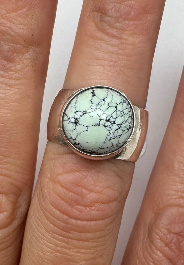 Mint Variscite Ring Size 7