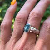 Natural Turquoise Ring Size 9.5