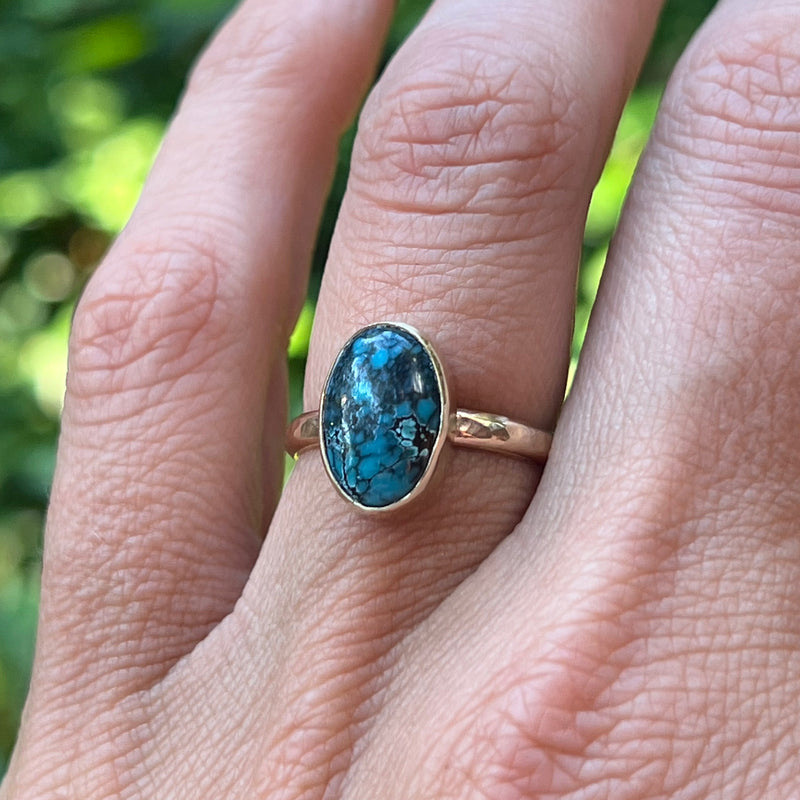 Natural Turquoise Ring Size 7