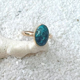 Natural Turquoise Ring Size 7