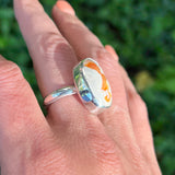 Mexican Opal Ring Size 9