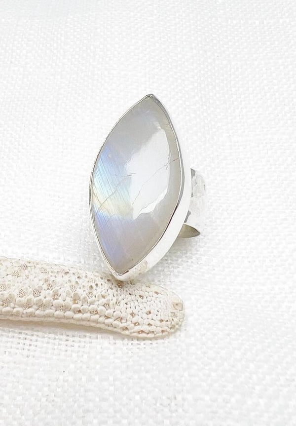 Moonstone Ring Size 9.25