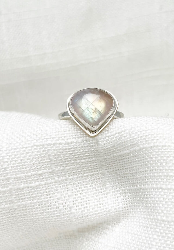 Moonstone Ring Size 8