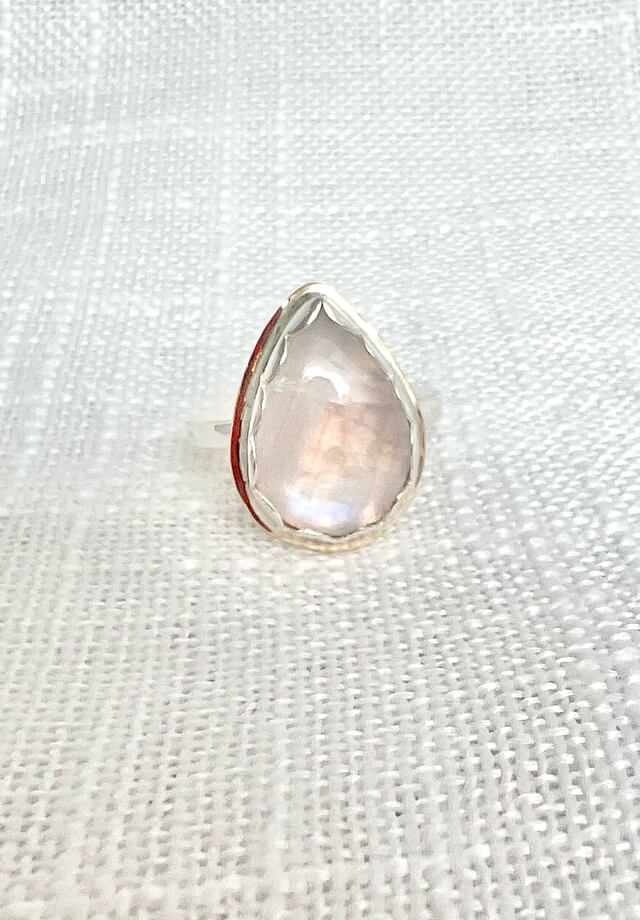 Moonstone Teardrop Size 6