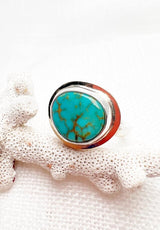 Nacozari Turquoise Ring Size 9