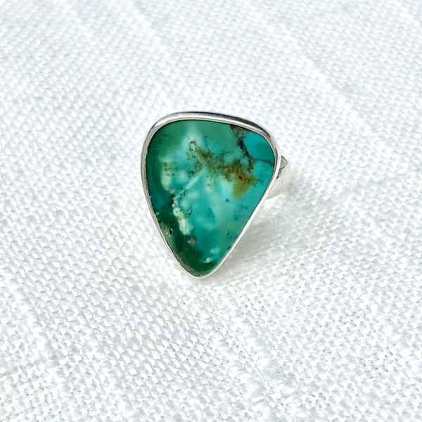 Natural Turquoise Ring Size 8.5