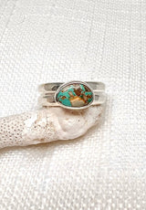 Royston Turquoise Ring Size 6