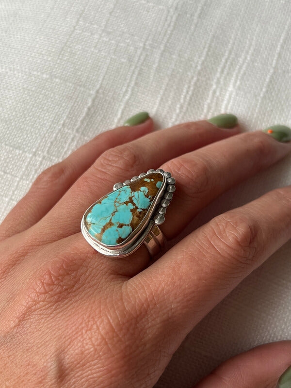 Royston Turquoise Ring Size 8