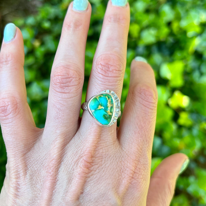Sonoran Turquoise Ring Size 7.5