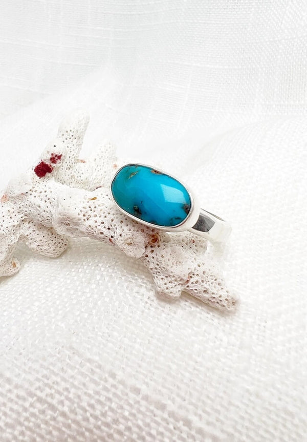 Sleeping Beauty Turquoise Ring Size 7.5