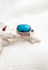 Sleeping Beauty Turquoise Ring Size 7.5