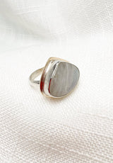 Teardrop Moonstone Ring Size 9.25
