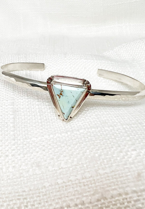 Turquoise Triangle Cuff