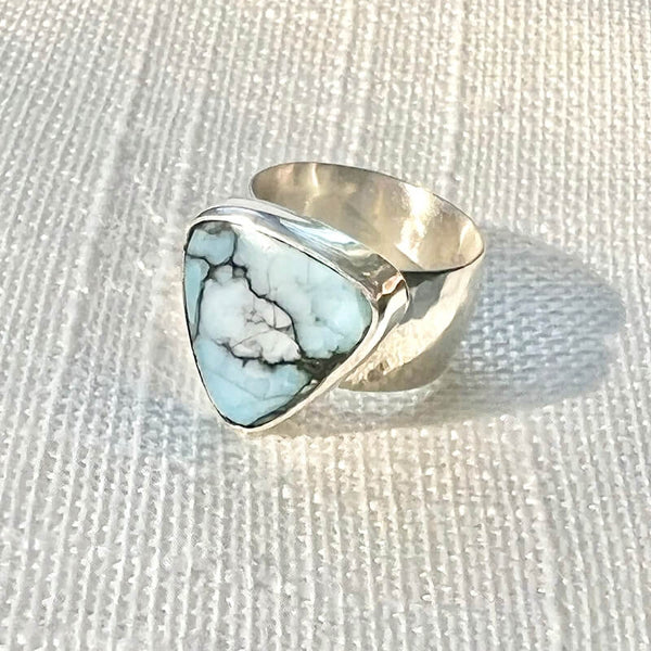 White River Natural Turquoise Ring Size 7