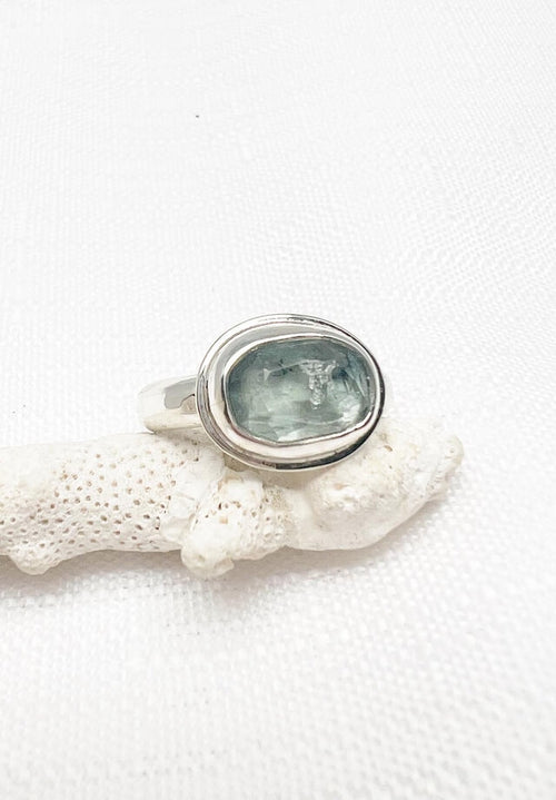 Aquamarine Ring Size 8