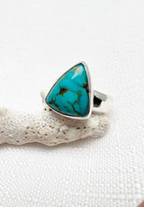 Rising Phoenix Turquoise Ring Size 8.75
